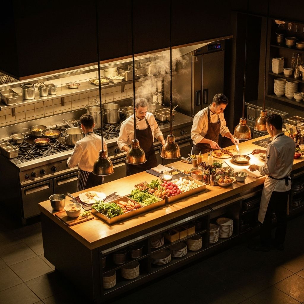 Bucatarie de restaurant profesionala